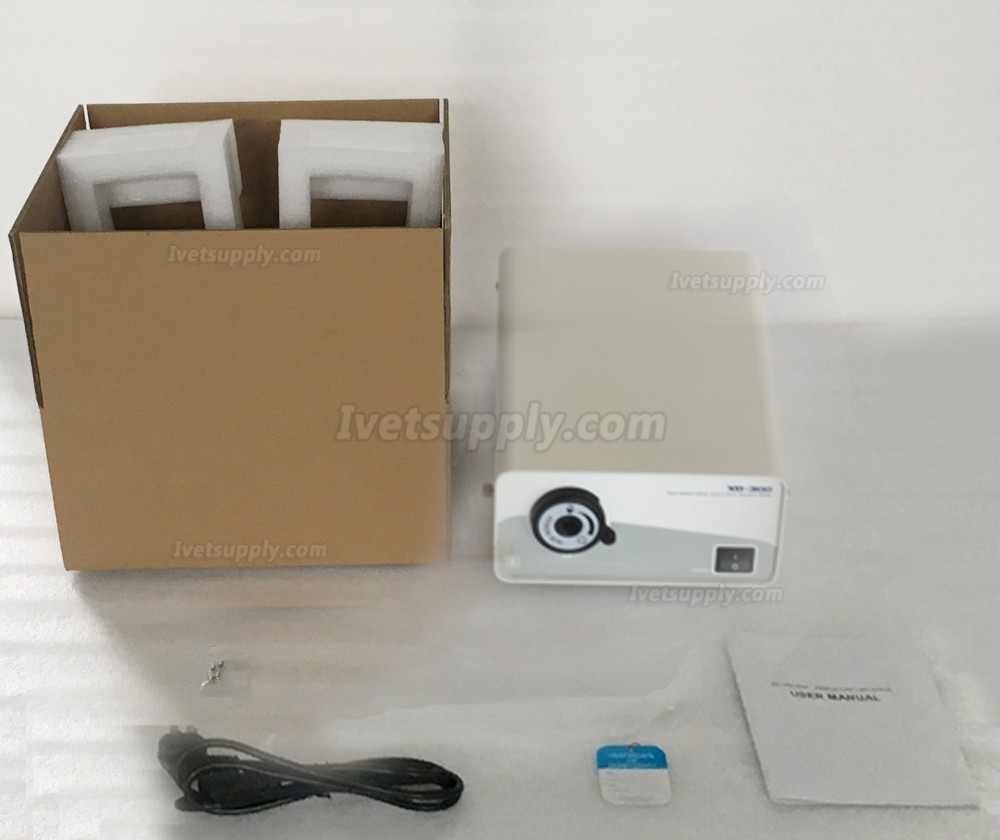 KWS XD-300-50W Veterinary/Medical Portable Endoscope Xenon Cold Light Source KWS XD-300-50W Veterinary/Medical Portable Endoscope Xenon Cold Light Source